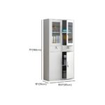 Two door metallic storage office cabinet - Image 5