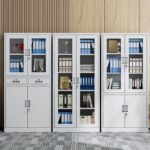 Office two door metallic cabinet - Image 3