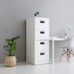 4-Drawer Office Filing Cabinet