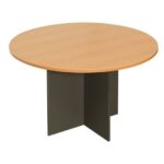 Round conference table (1 meter diameter)- available in a variety of colors