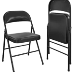 Foldable seat| black| study seat| we deliver