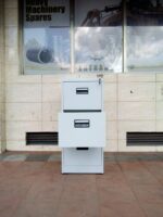 3-Drawers metallic office filling cabinet - Image 4