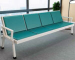 Three seater heavy-duty bench - Image 2