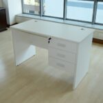 1.2 meters study/ computer desk with drawers - Image 5