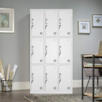 9-Locker steel office cabinet - Image 2