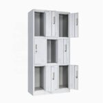 9-Locker steel office cabinet - Image 3