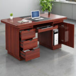 Executive Office Table with Drawers