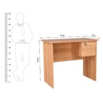 1 Meter Home Office Student Study Desk - Image 5