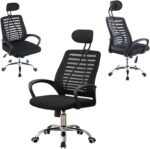 High-back headrest executive office chair - Image 4