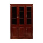3-Door wooden office cabinet - Image 4