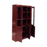 3-Door wooden office cabinet - Image 2