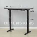 Height adjustable electric desk - Image 3