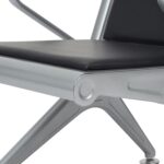 Heavy-duty three link waiting bench - Image 5
