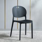 Nordic plastic dining chair - Image 2