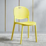 Nordic plastic dining chair - Image 4