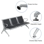 3-link heavy-duty padded bench - Image 5