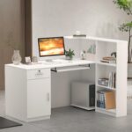 Rectangular Wood Reception Desk - Image 4
