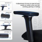 High-back ergonomic office seat - Image 5