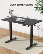 Height Adjustable Electric Standing Desk - Image 5