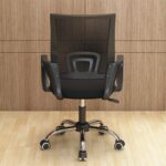 Secretarial mesh swivel office chair - Image 3