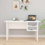 Empire Writing Table in Frosty White Finish - Image 3
