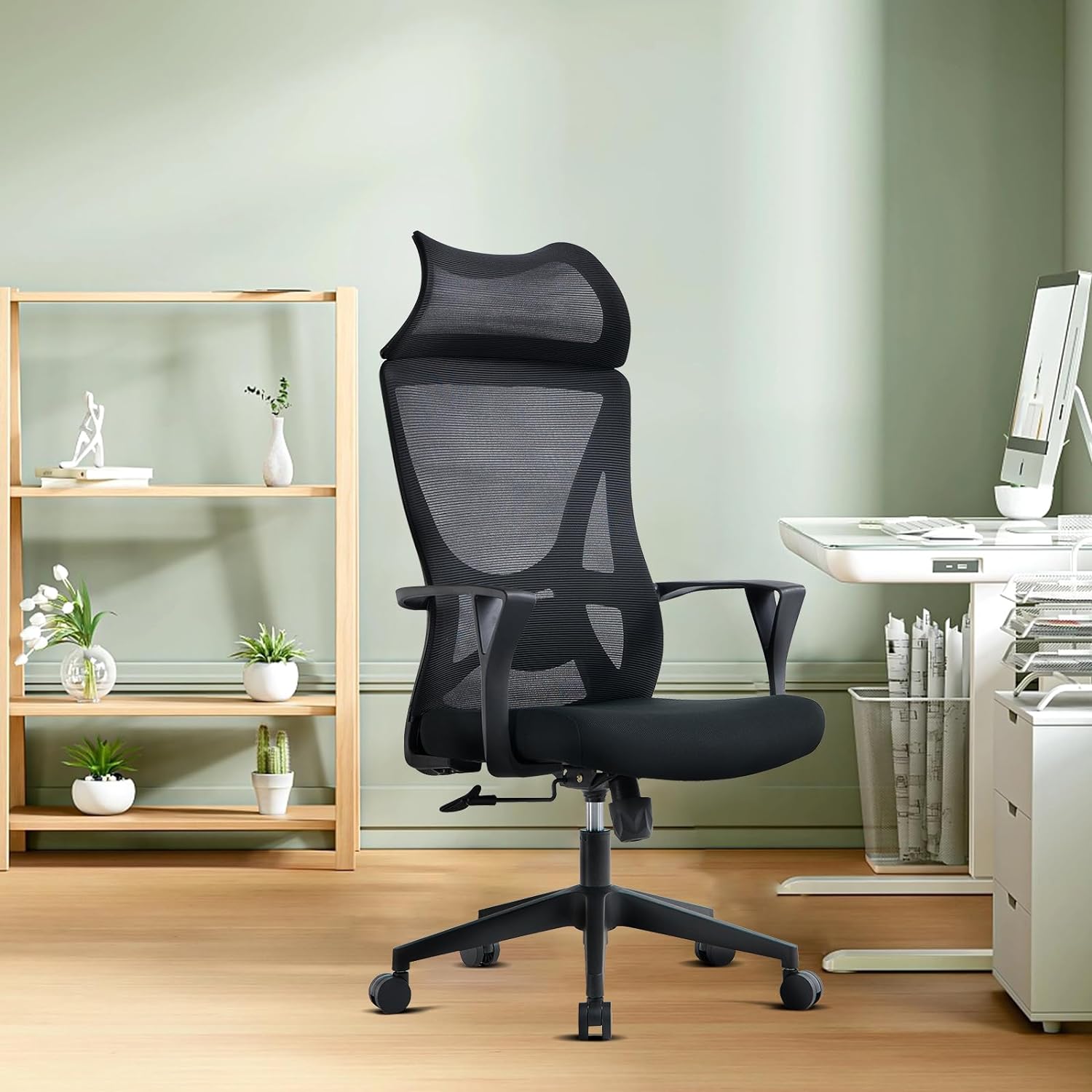 71TPwNpegNL._AC_SL1500_-1.jpg Lama high-back orthopedic seat - Image 1