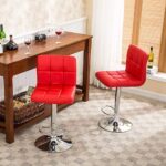 Height Adjustable Counter Stool Barstools Dining Chair - Image 2