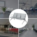 Three seater office waiting bench - Image 2
