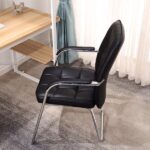 Leather conference visitor's chair - Image 6
