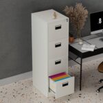 Office 4 drawers filing cabinet - Image 4