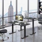 120x60cm Electric Standing Desk Height Adjustable Desk - Image 2