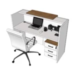 Modern Reception Desk - Image 5