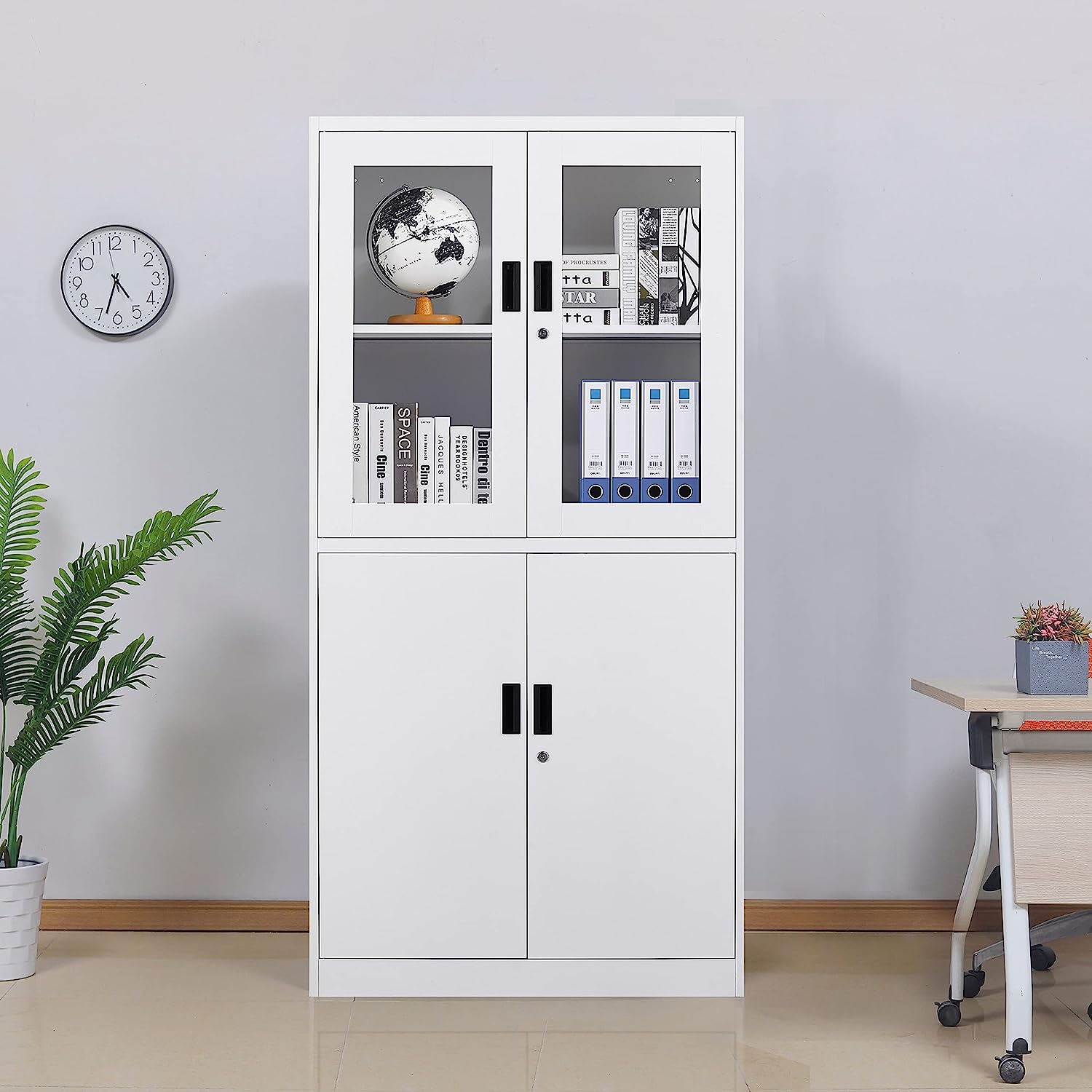 81C7xnN7w-L._AC_SL1500_.jpg 2 door metallic office cabinet - Image 1