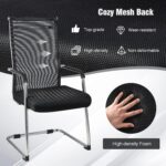 Mesh-back office visitor seats - Image 5