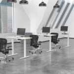 Electric Height Adjustable Desk 120 * 60cm - Image 2