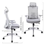Orthopedic high-back office seat - Image 4