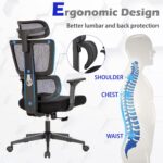 Orthopedic high back office chair - Image 4