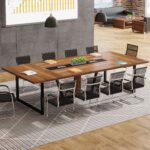 2.4 meters office boardroom table - Image 4