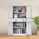 2-Door metallic office filling cabinet - Image 3