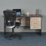 Study Table with 3 Drawers (4 x 2 ft) - Image 2