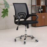 Secretarial mesh swivel office chair