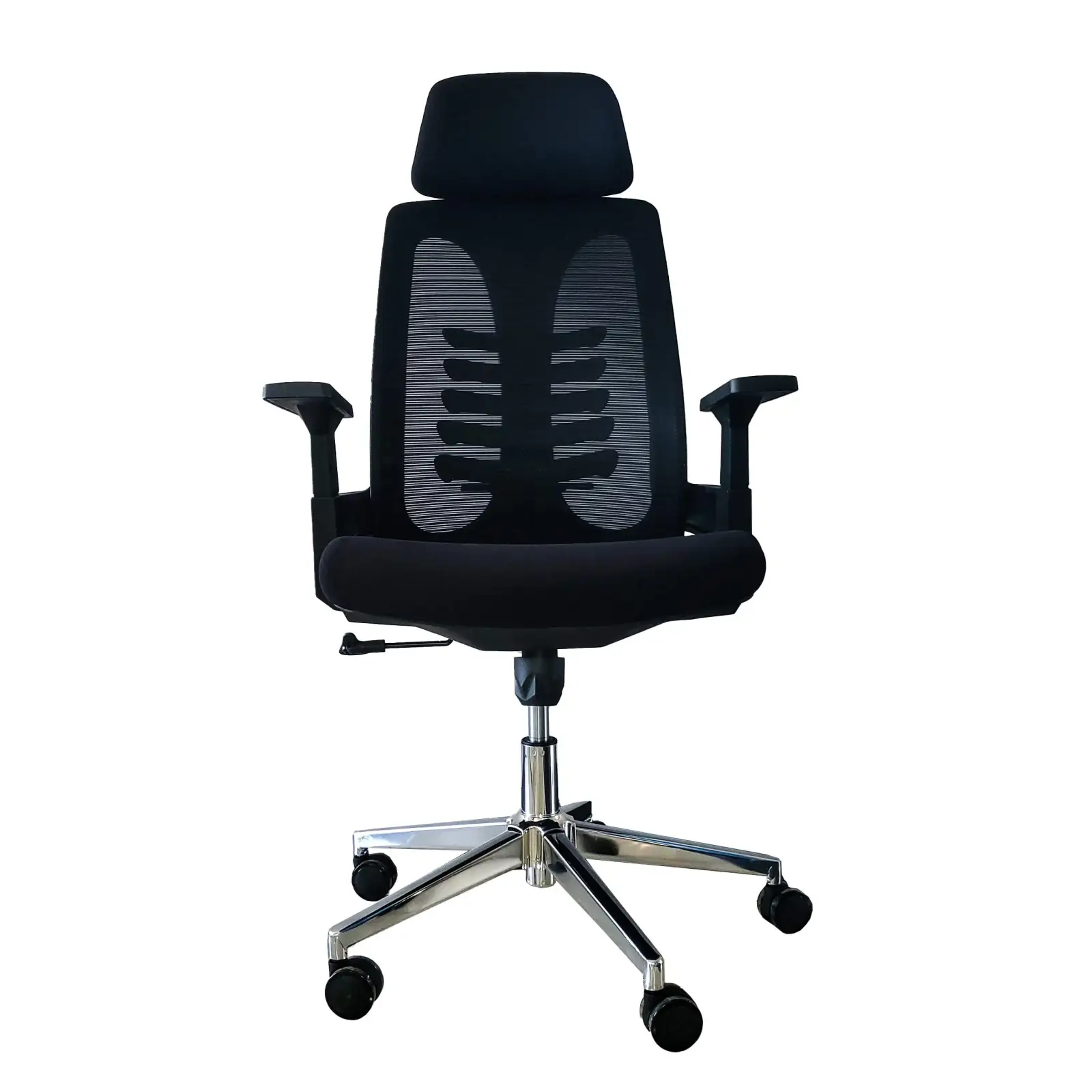D1-679AB-FRONT.webp High-back executive office mesh chair - Image 1