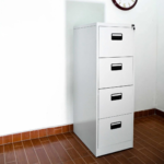 4 Drawers metallic filling cabinet