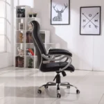 High-back executive office leather seat - Image 3