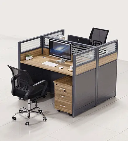 H137ecc67f15440378537376d1bd1d4b62.png_960x960.webp Two way modular workstation (Brown) - Image 1