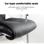 Executive visitor's office chair (pure leather) - Image 4