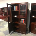 2-Door wooden office cabinet - Image 5