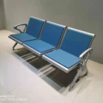 Three seater office reception bench