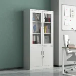 2-Door metallic office cabinet (with safe) - Image 3