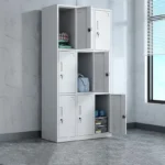 9-Locker metallic office cabinet - Image 5